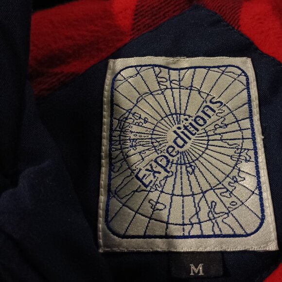 Expeditions Blue Outdoors Fall Hunting Fishing Vest Size M EUC - Picture 3 of 9